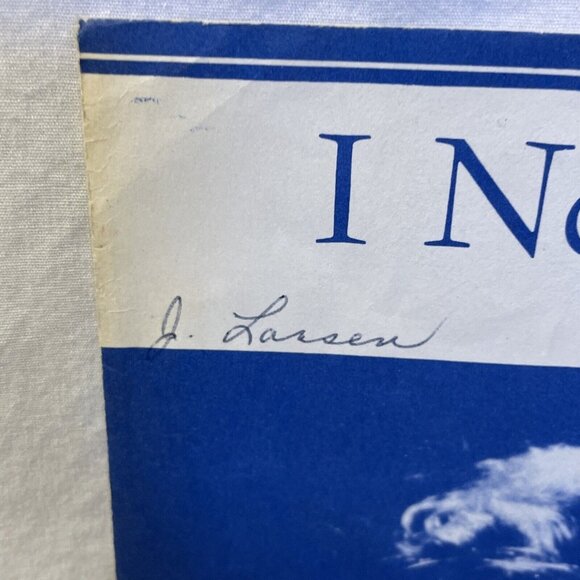 I Never Walk Alone Piano Sheet Music Ackley 1952 Rodeheaver Co. Gloria Roe Cover - Picture 4 of 7